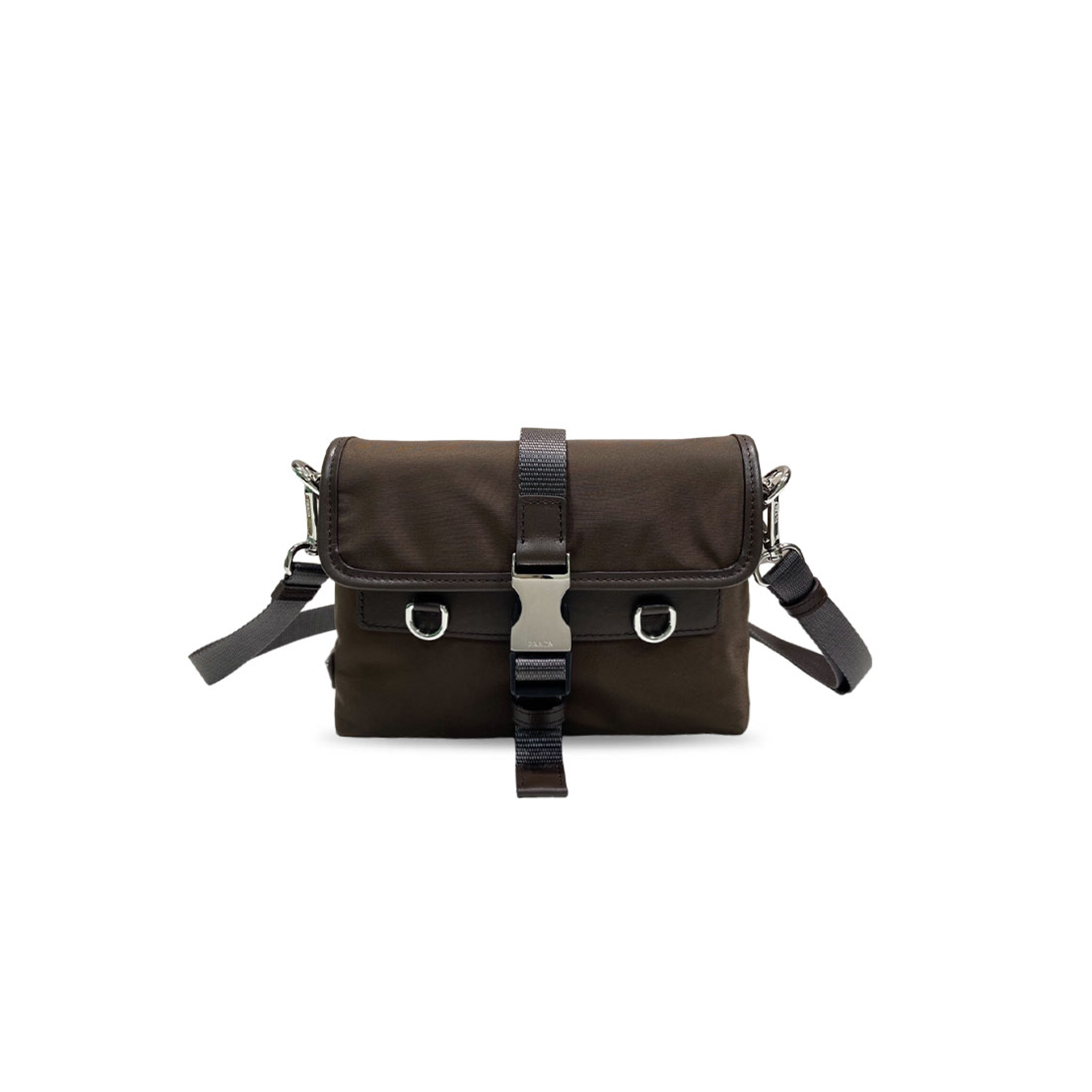 PRADA RE-NYLON AND LEATHER SMARTPHONE CASE 2ZT071 (19*13*5.5cm) 